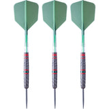 Cuesoul Engine V1 Darts - Steel Tip - 90% Tungsten - Hope Ring - Green