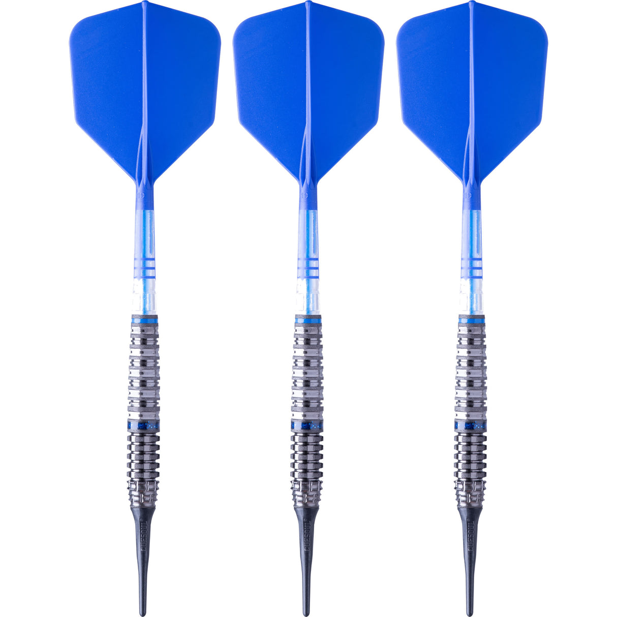 Cuesoul Engine V3 Darts - Soft Tip - 90% Tungsten - Hope Ring - Blue