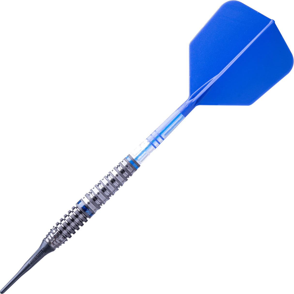 Cuesoul Engine V3 Darts - Soft Tip - 90% Tungsten - Hope Ring - Blue