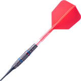 Cuesoul Engine V4 Darts - Soft Tip - 90% Tungsten - Hope Ring - Red