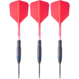 Cuesoul Engine V4 Darts - Steel Tip - 90% Tungsten - Hope Ring - Red