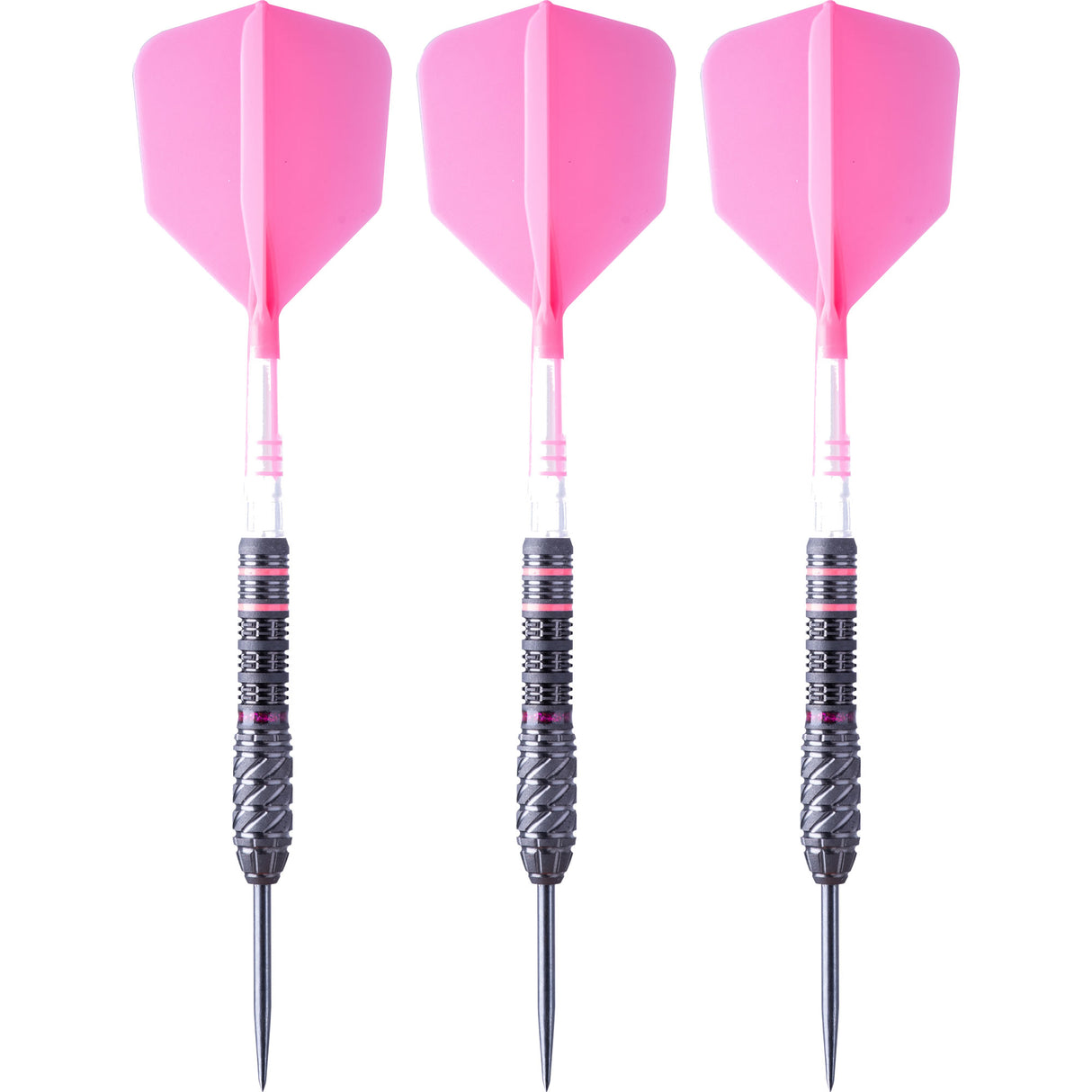 Cuesoul Engine V5 Darts - Steel Tip - 90% Tungsten - Hope Ring - Pink