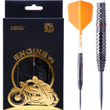 Cuesoul Engine V6 Darts - Steel Tip - 90% Tungsten - Hope Ring - Gold