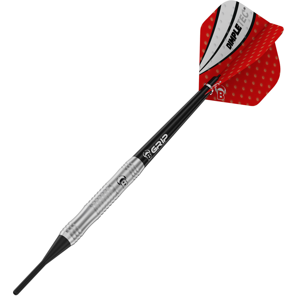 BULL'S Dot D4 Darts - Soft Tip - 90% Tungsten - Centre Shark