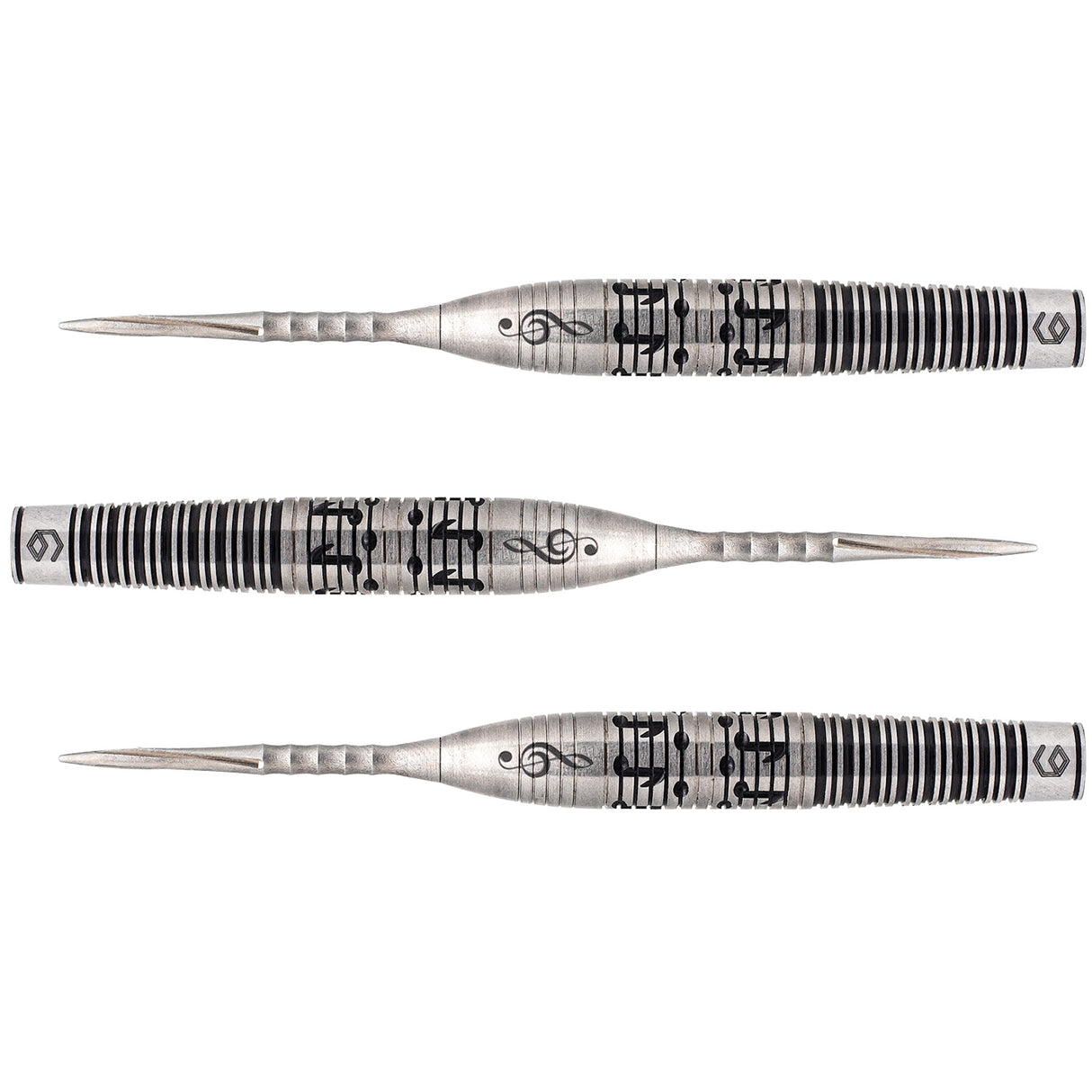 Caliburn Player Darts - Steel Tip - 90% - Black Rings - Melody