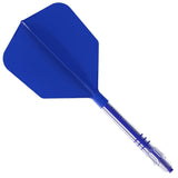 Cuesoul Rost T19 Carbon Fibre - Integrated Dart Shaft and Flights - Big Wing - Blue