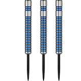 Darts Corner Blue Menace Darts - Steel Tip Tungsten - Blue Rings