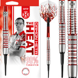 Harrows Damon Heta v2 Darts - Soft Tip - 90% - The Heat