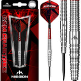 Mission Cam Crabtree Darts - Steel Tip - 95% - Natural