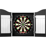 Mission Dartboard Cabinet - Nederland Design - Black - Wavy