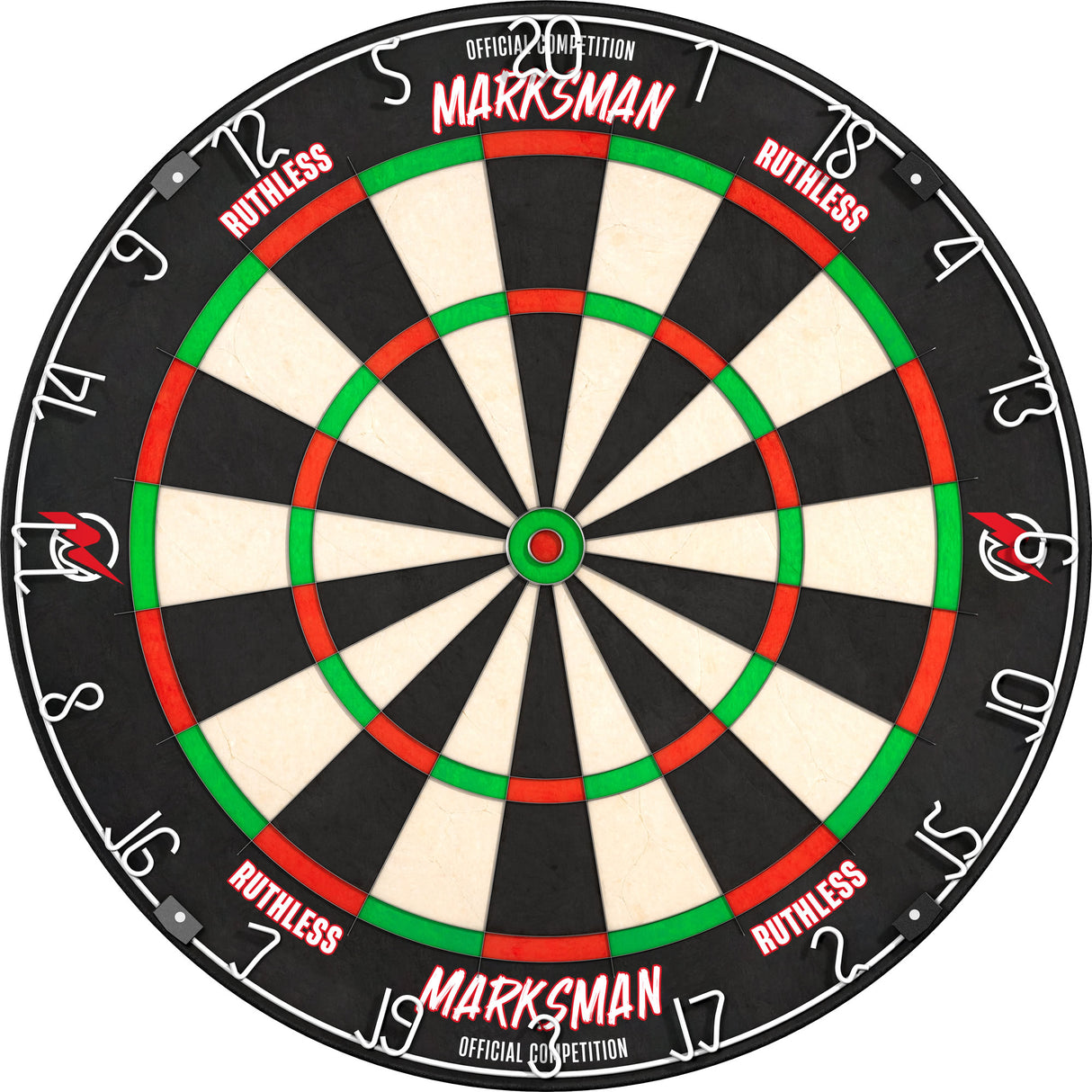 Ruthless Marksman Dartboard - Professional - Ultra Thin Wires