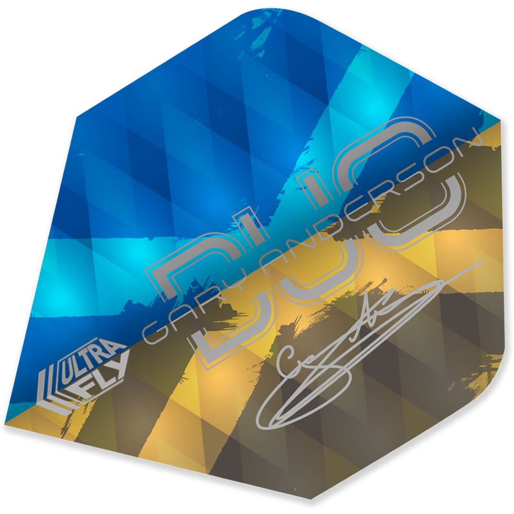 Unicorn Ultrafly Dart Flights - 100 - Plus Std - Gary Anderson - Duo