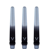 Viper Viperlock Aluminium Dart Shafts - inc O-Rings and Locking Pin - Black & Silver