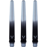 Viper Viperlock Aluminium Dart Shafts - inc O-Rings and Locking Pin - Black & Silver