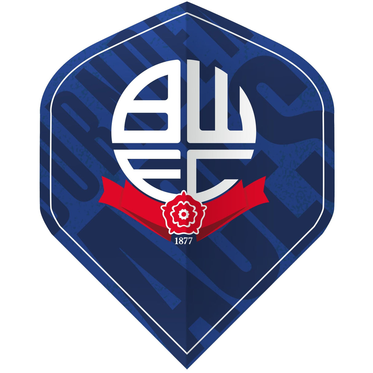 Bolton Wanderers Dart Flights - 100 Micron - No2 - Std - BWFC - F2 - The One and Only