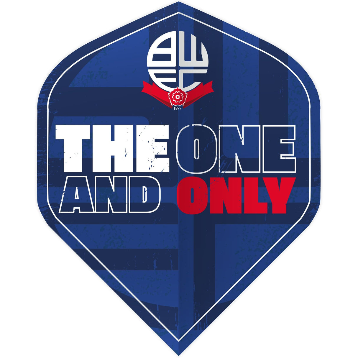 Bolton Wanderers Dart Flights - 100 Micron - No2 - Std - BWFC - F2 - The One and Only