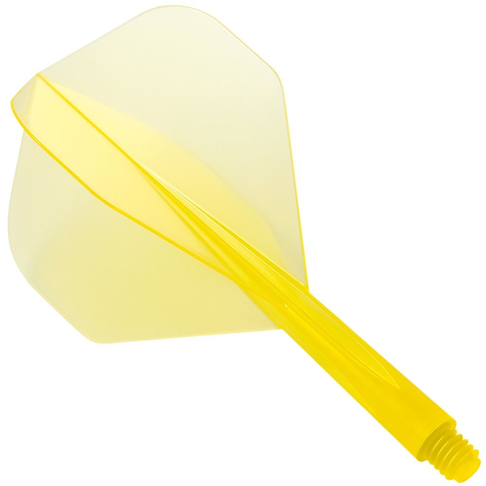 Condor Dart Flights - Zero Stress - Standard - Clear Yellow Short