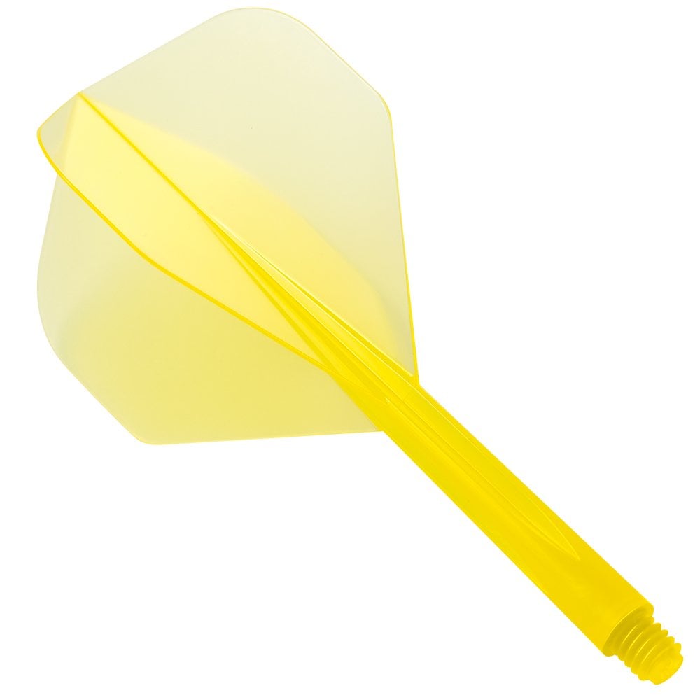 Condor Dart Flights - Zero Stress - Standard - Clear Yellow Medium