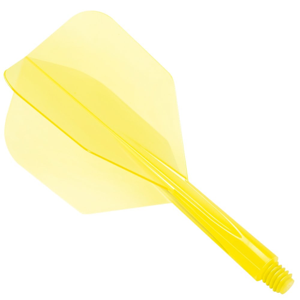 Condor Dart Flights - Zero Stress - Small - Clear Yellow