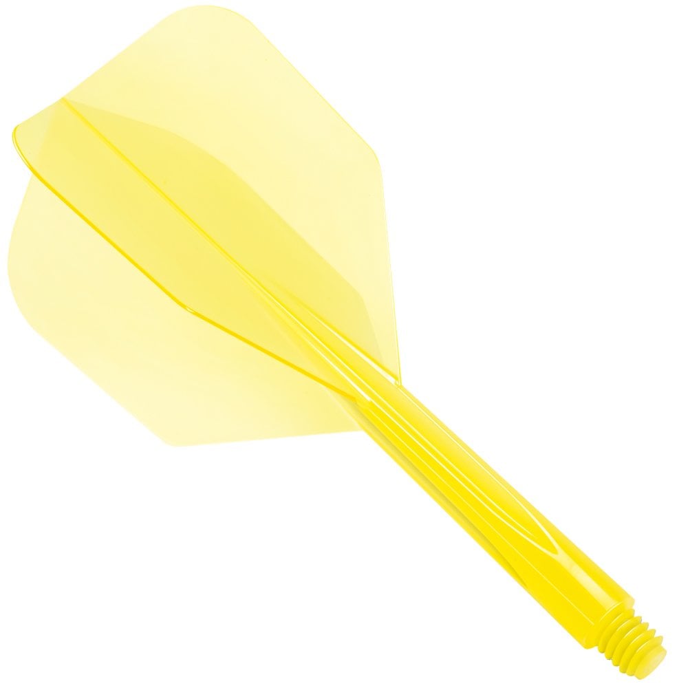 Condor Dart Flights - Zero Stress - Small - Clear Yellow