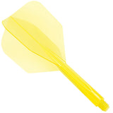 Condor Dart Flights - Zero Stress - Small - Clear Yellow