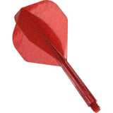 Condor Dart Flights - Zero Stress - Std - Glitter - Red Medium