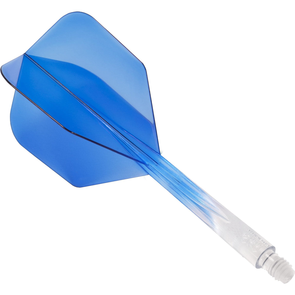 Condor AXE Gradient Dart Flights - Small - Clear Blue Long