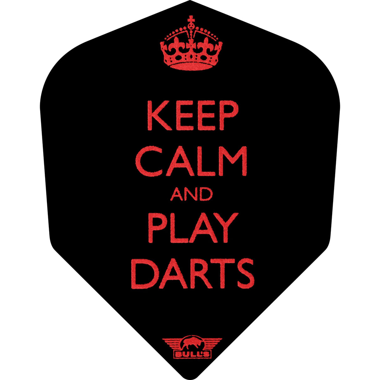 Bulls Powerflite Dart Flights - 100 - Std - Keep Calm