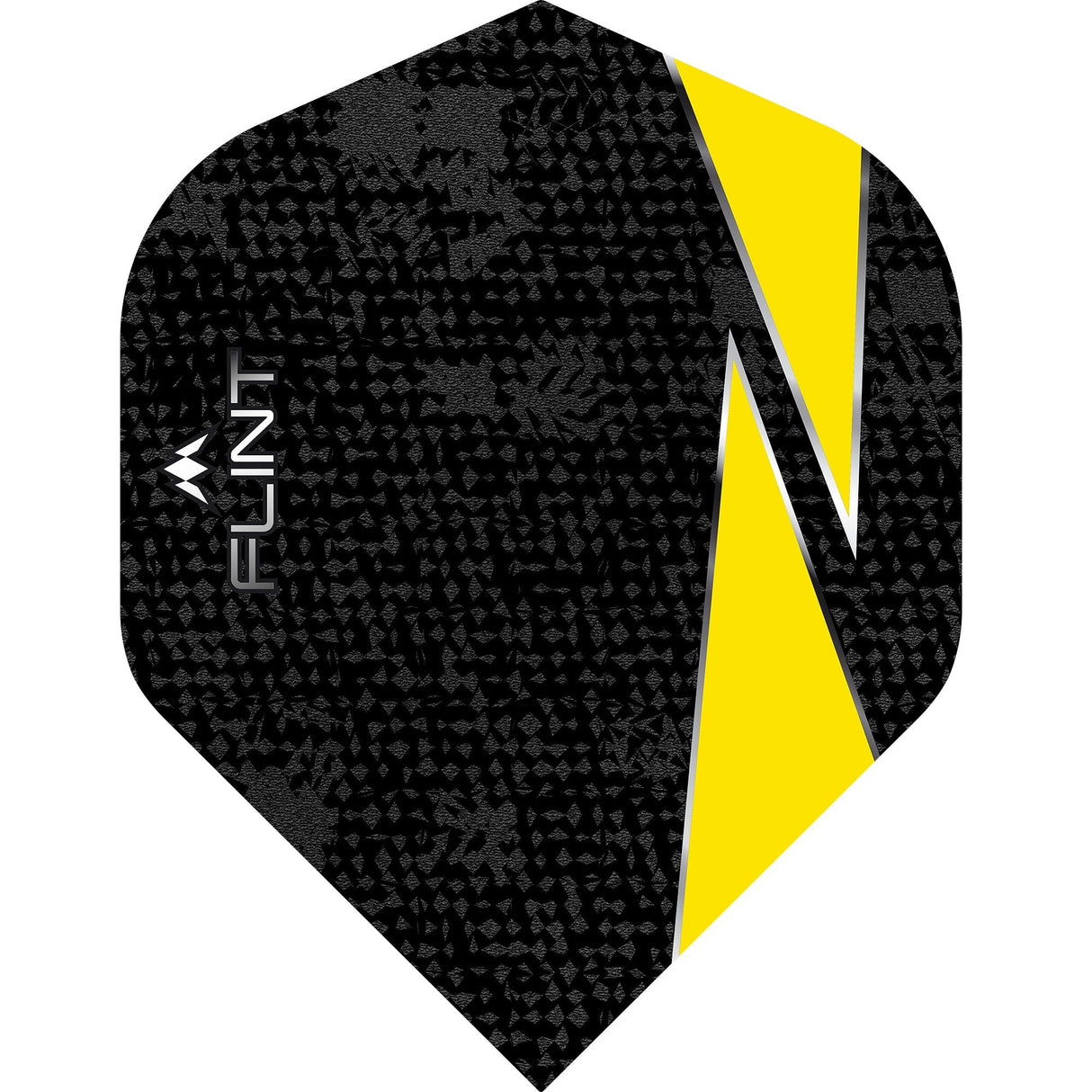 Mission Flint Dart Flights - 100 Micron - No2 - Std Yellow