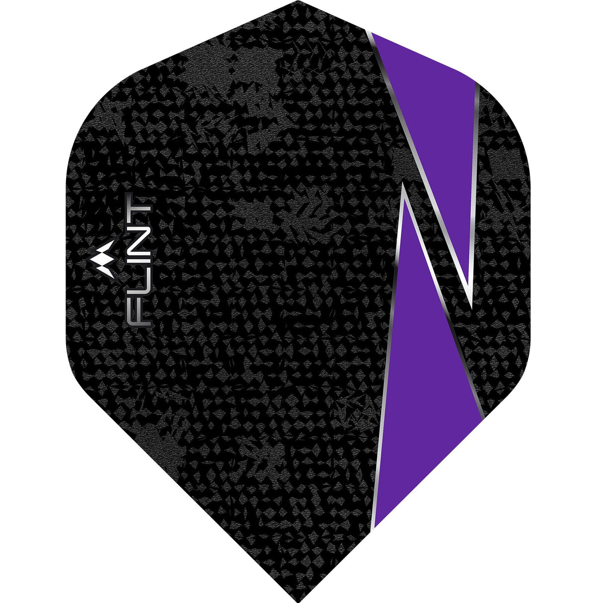 Mission Flint Dart Flights - 100 Micron - No2 - Std Purple