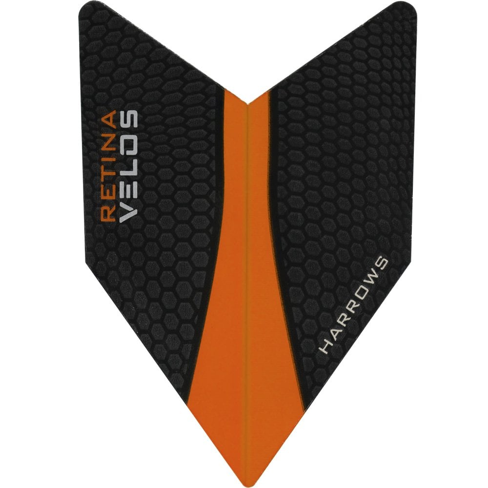 Harrows Retina Dart Flights - Velos Orange