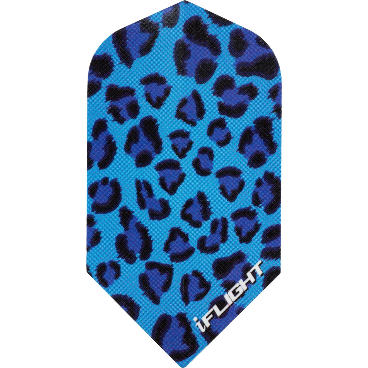 Designa Dart Flights - iFlight - Extra Strong - Slim - Blue Leopard