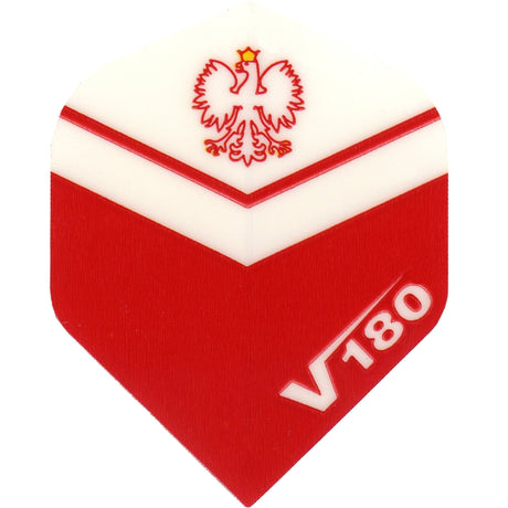 Dart Flights - V180 Solid - Country - Std - Poland