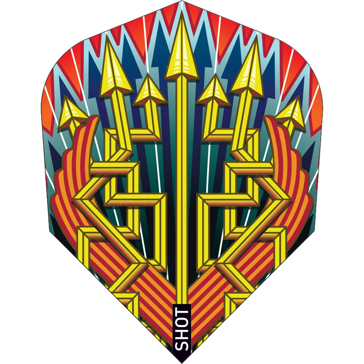 Shot Dart Flights - 100 Micron - Std - No6 - Roman Empire - Legion