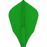 Cosmo Darts - Fit Flight - Set of 6 - W Shape Green