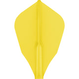 Cosmo Darts - Fit Flight - Set of 6 - W Shape Yellow