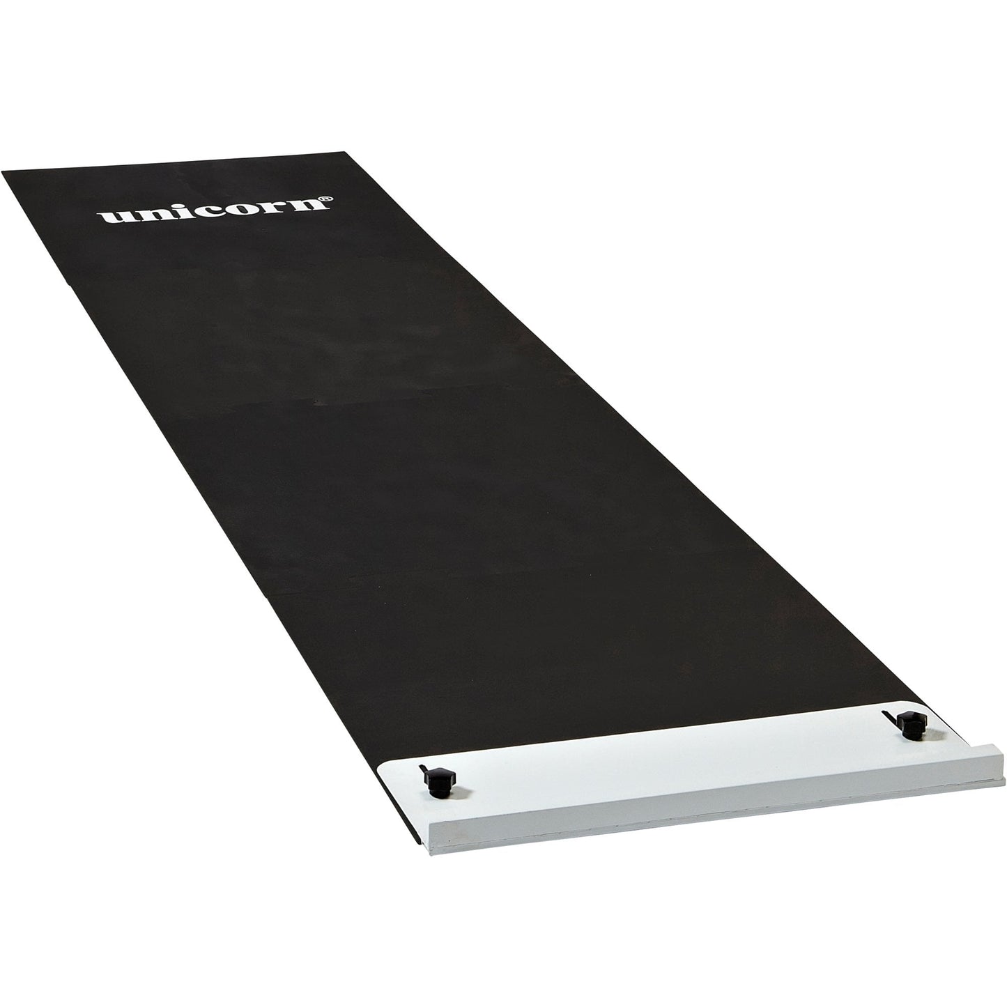 Unicorn Dart Mat - - Portable Lightweight Raised - Oche And Black