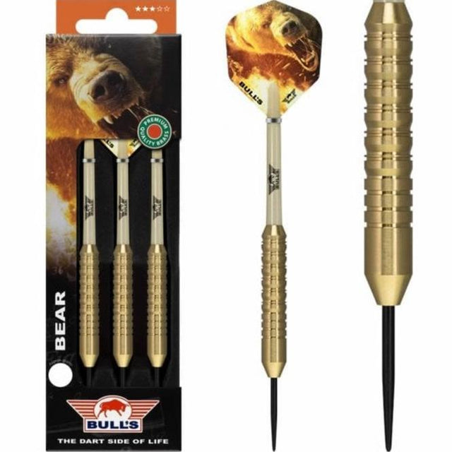 Bulls Bear Darts - Steel Tip Brass - Ringed - 22g 22g