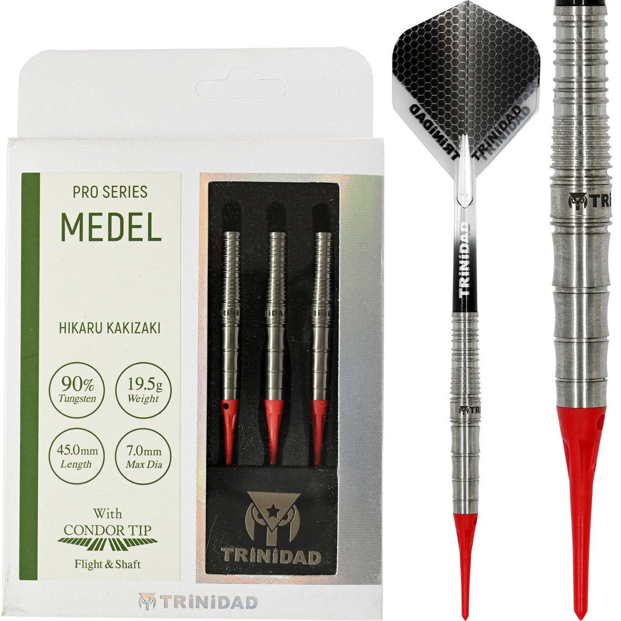 Trinidad Pro - Soft Tip Darts - Hikaru Kakizaki - Medel 21g