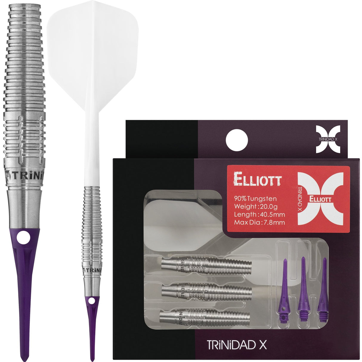 Condor TRiNiDAD X - Soft Tip Tungsten - Elliot 22g