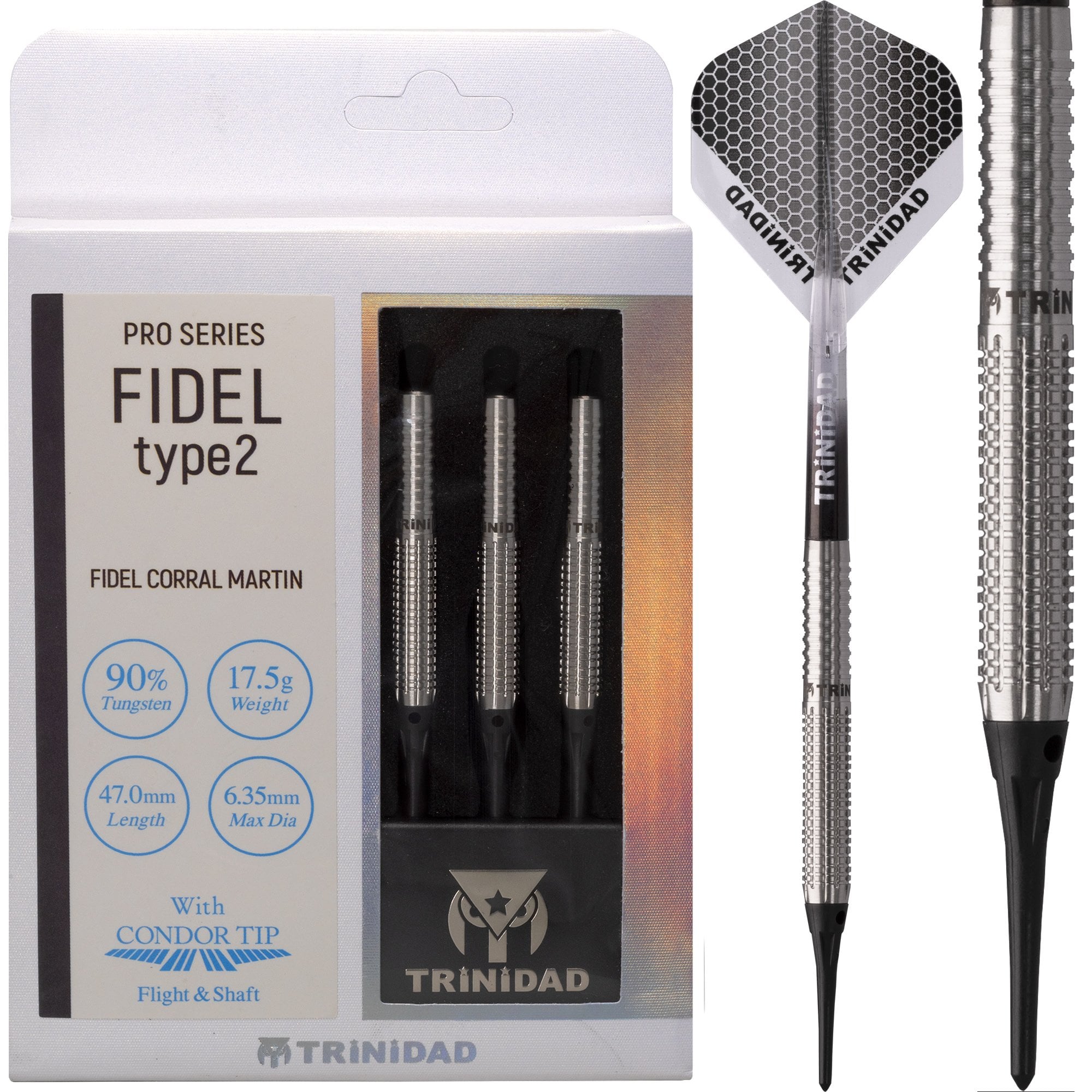 Trinidad Pro - Soft Tip Darts - Fidel Corral Martin - Type2