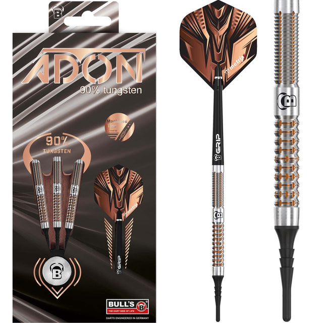 BULL'S Adon Darts - Soft Tip - Bronze 18g