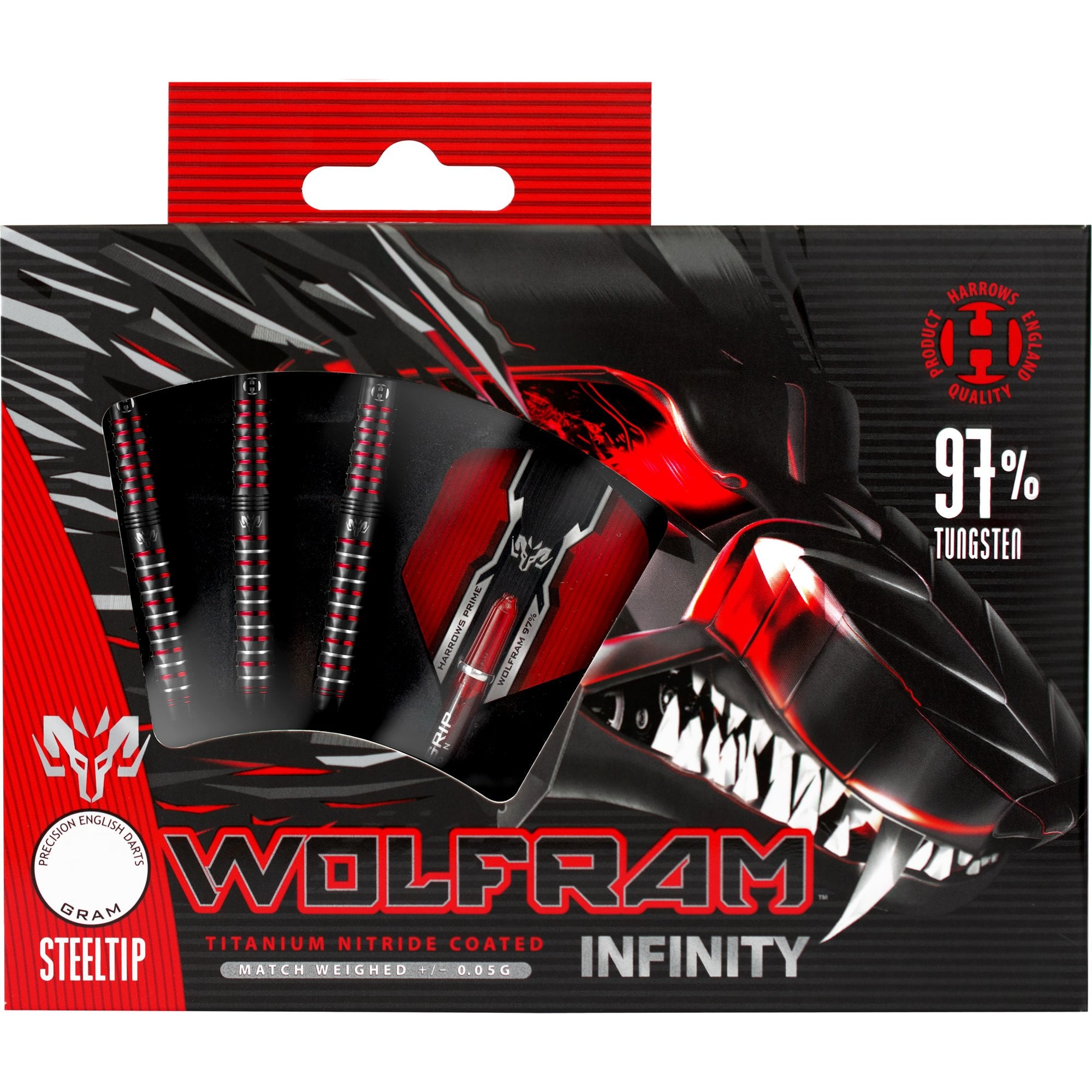 Harrows Wolfram Infinity Darts - Steel Tip Tungsten