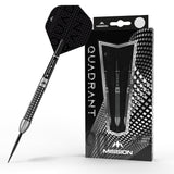 Mission Quadrant Darts - Steel Tip - M3 - Quad Grip