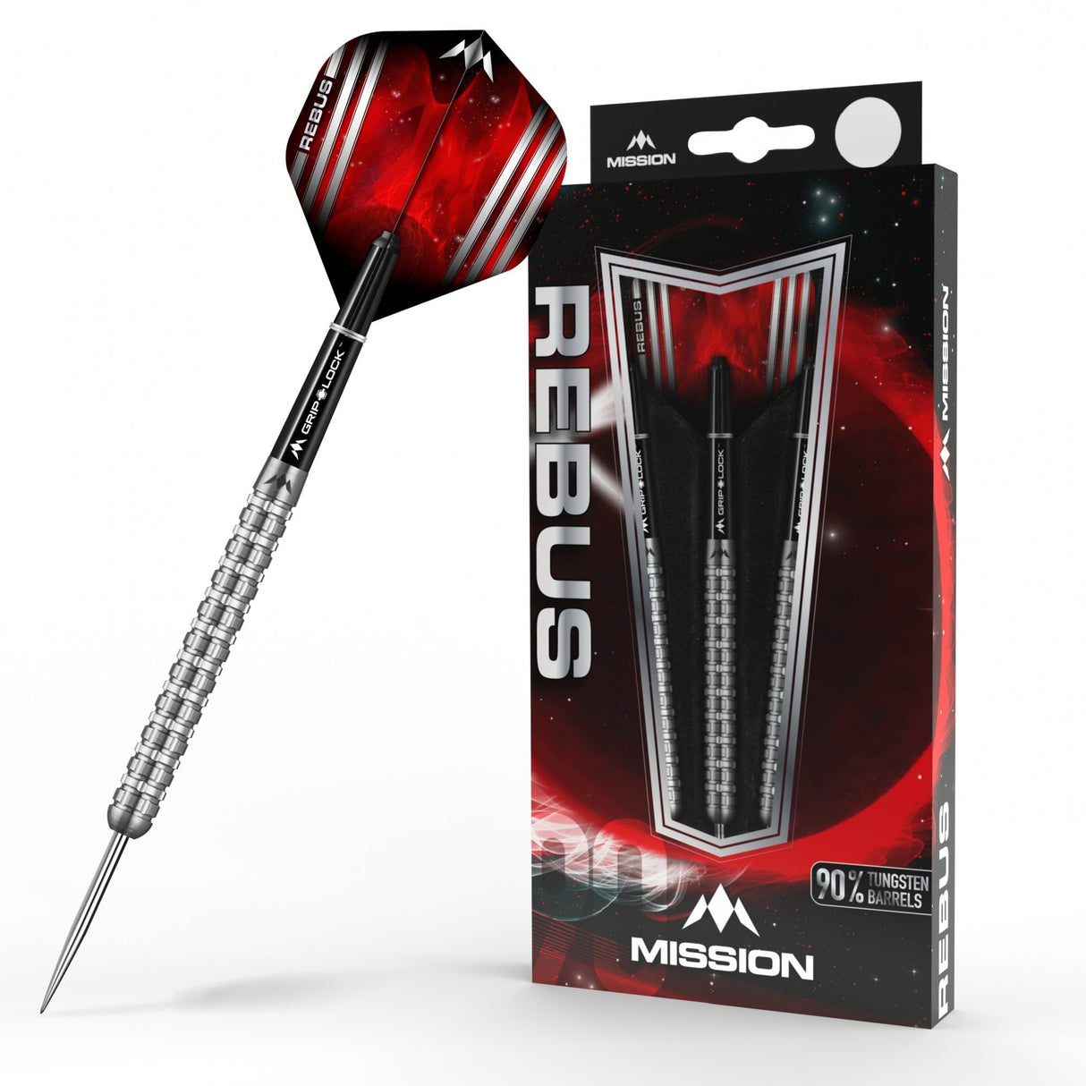 Mission Rebus Darts - Steel Tip - M3 - Linear Grip