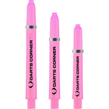 Darts Corner Polycarbonate Shafts - Dart Stems - Pink