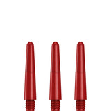 Designa Nylon Shafts - Durable Dart Stems - Red Extra Short