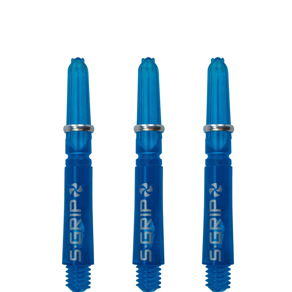 Harrows Supergrip Spin Stems - Dart Shafts - Aqua Short