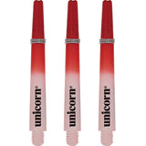 Unicorn Gripper 3 Two Tone Dart Shafts - White & Red Medium