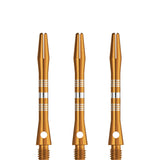 Designa Multiline Aluminium Shafts - Regrooved - Gold Tweenie